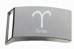 Devanet zodiac belt buckle Aries symbol